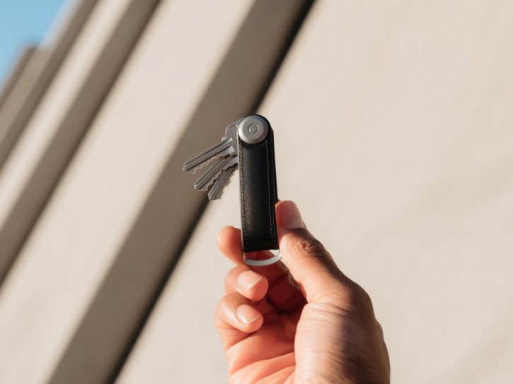 orbitkey Key Organiser Hybrid leather black